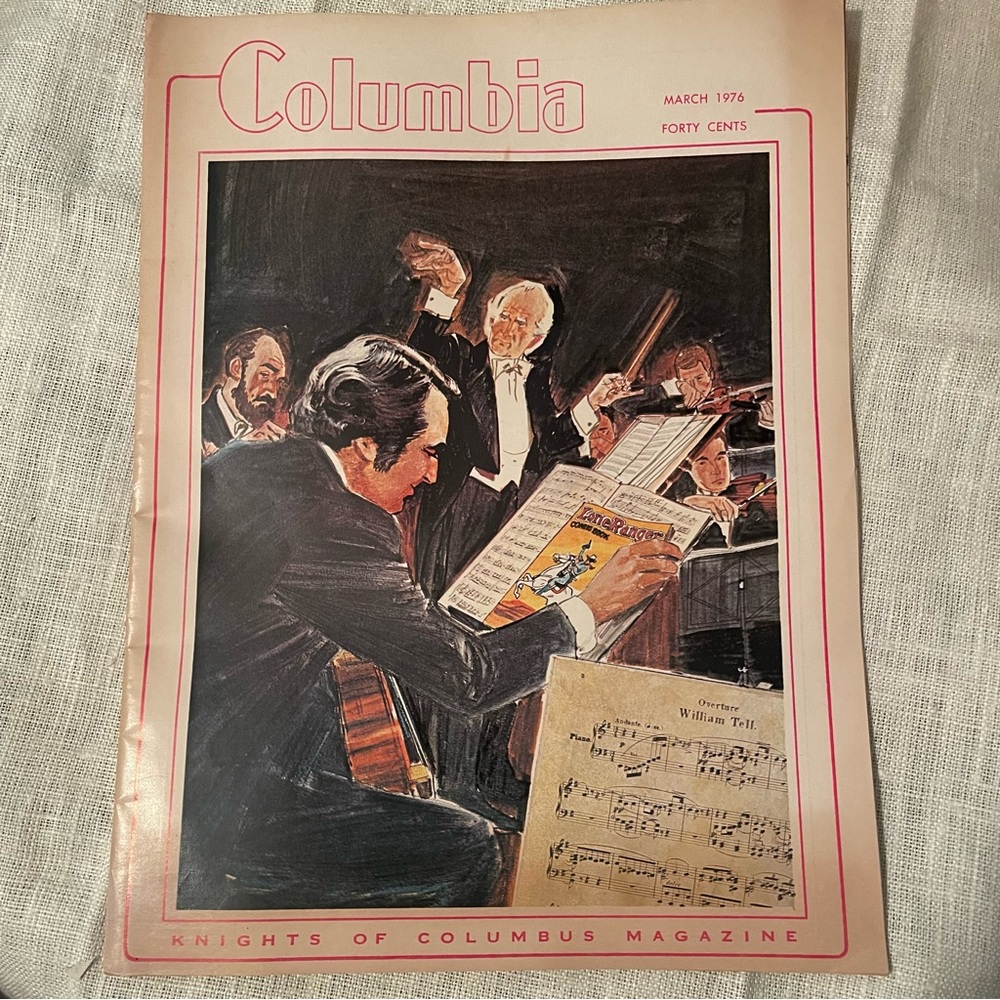Vintage Columbia March 1976 magazine